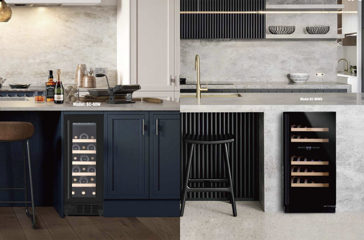 Built-in wine cooler