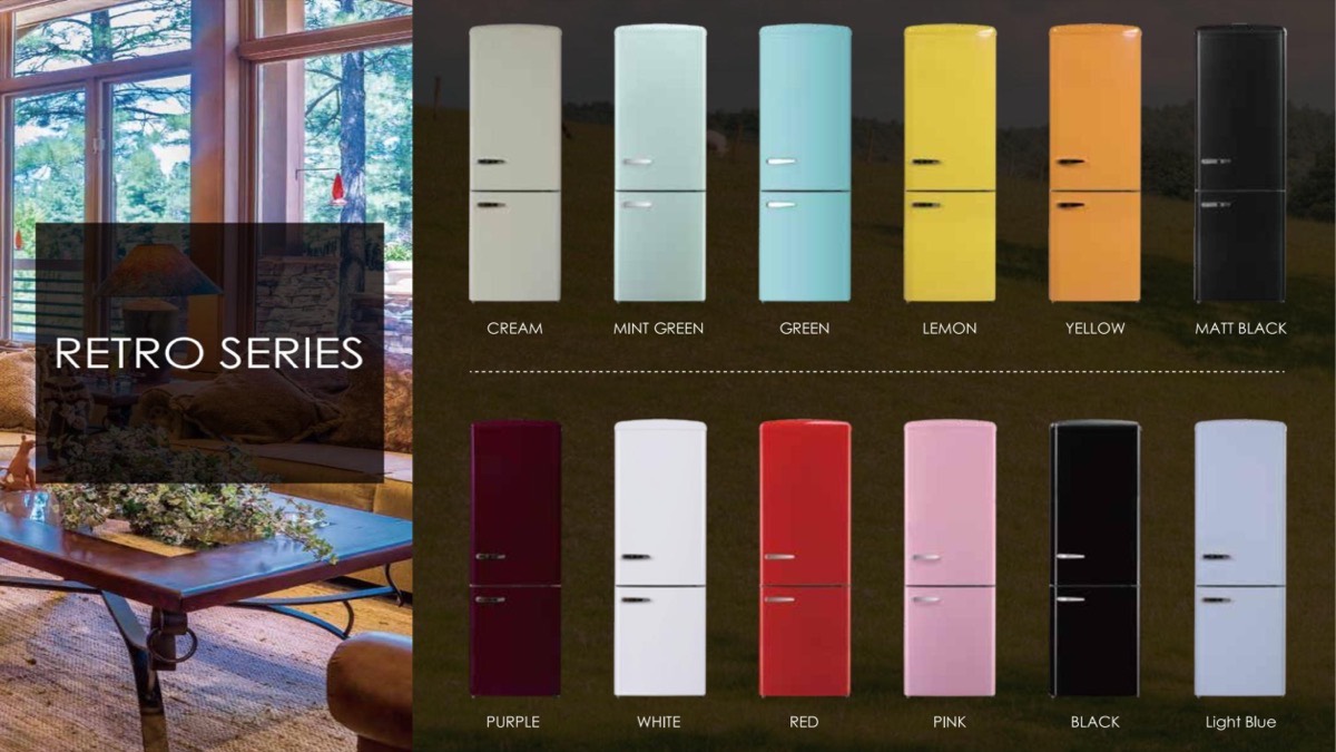 Retro refrigerator