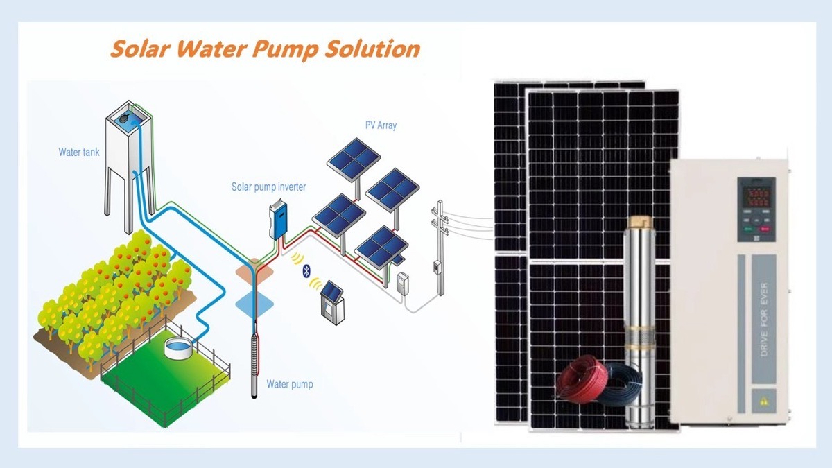 Solar water pump